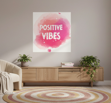 Poster phrases Énergie positive - TenStickers