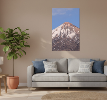 Poster salon montagne teide - TenStickers