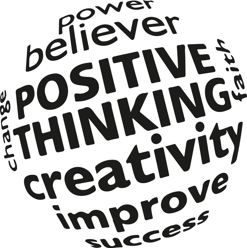 Poster bureau croyant en l'amélioration - TenStickers