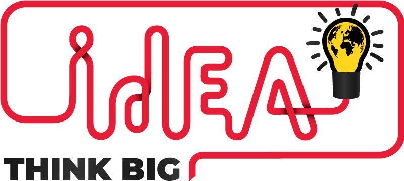 Poster bureau ampoule pensée grande - TenStickers