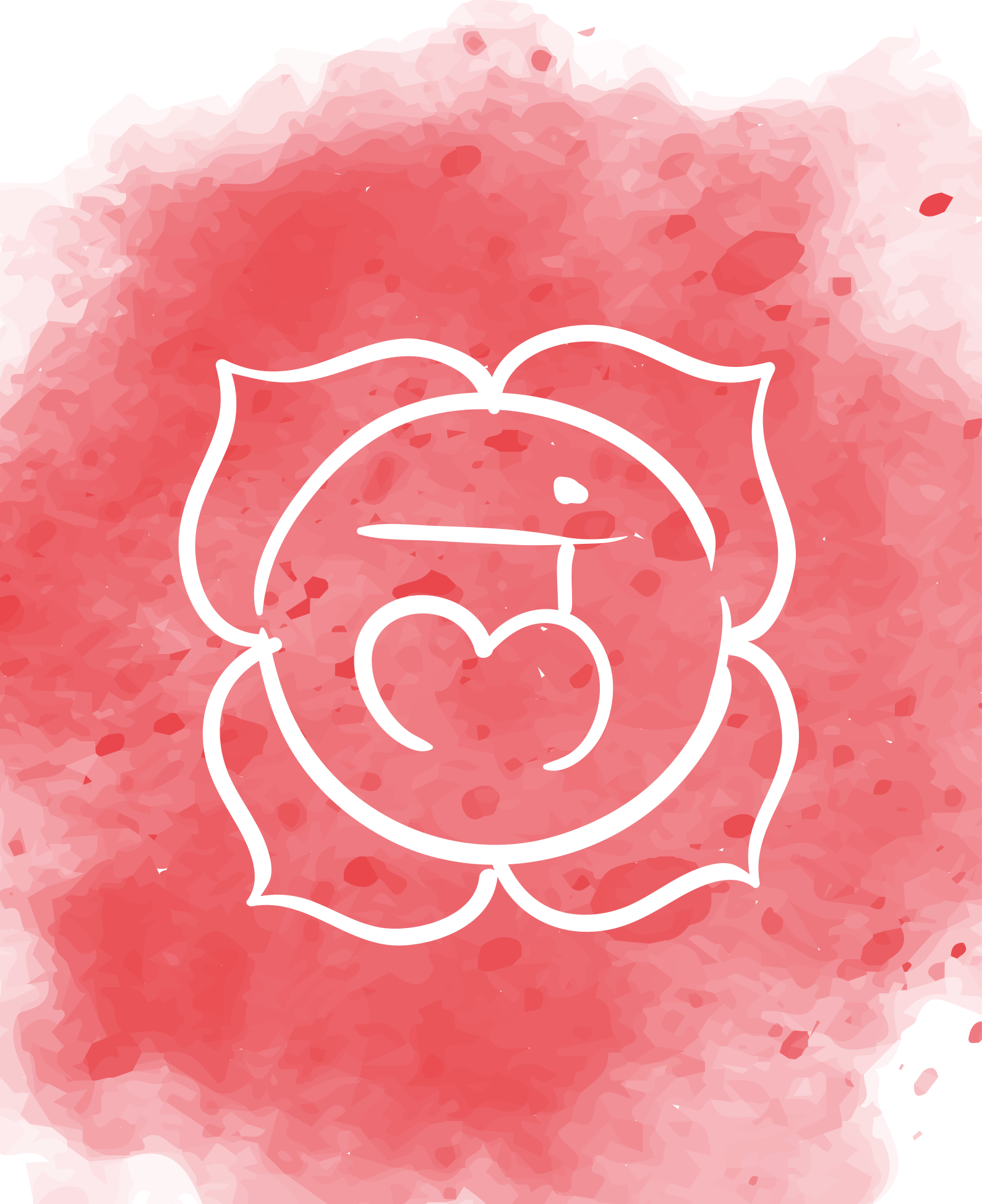 Poster zen symbole du chakra racine beau - TenStickers