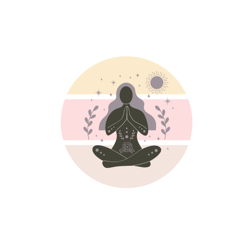Poster sports poses de yoga magnifiques en cercle - TenStickers