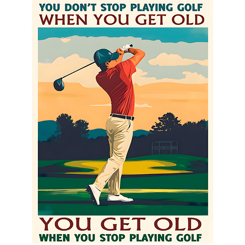 Poster sports golf - TenStickers