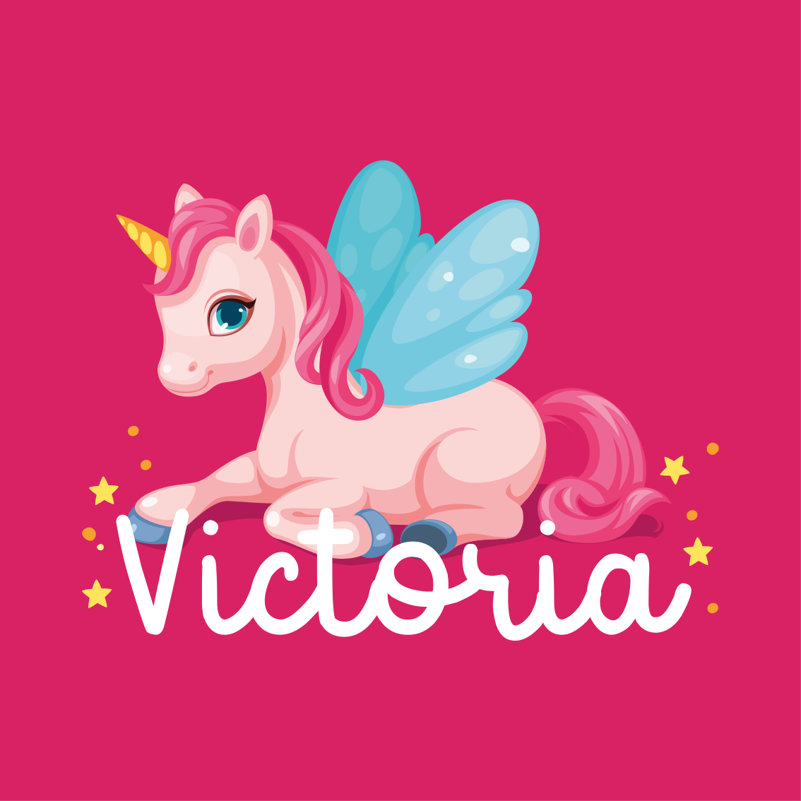 Poster personnalisable créature fantastique mignonne - TenStickers