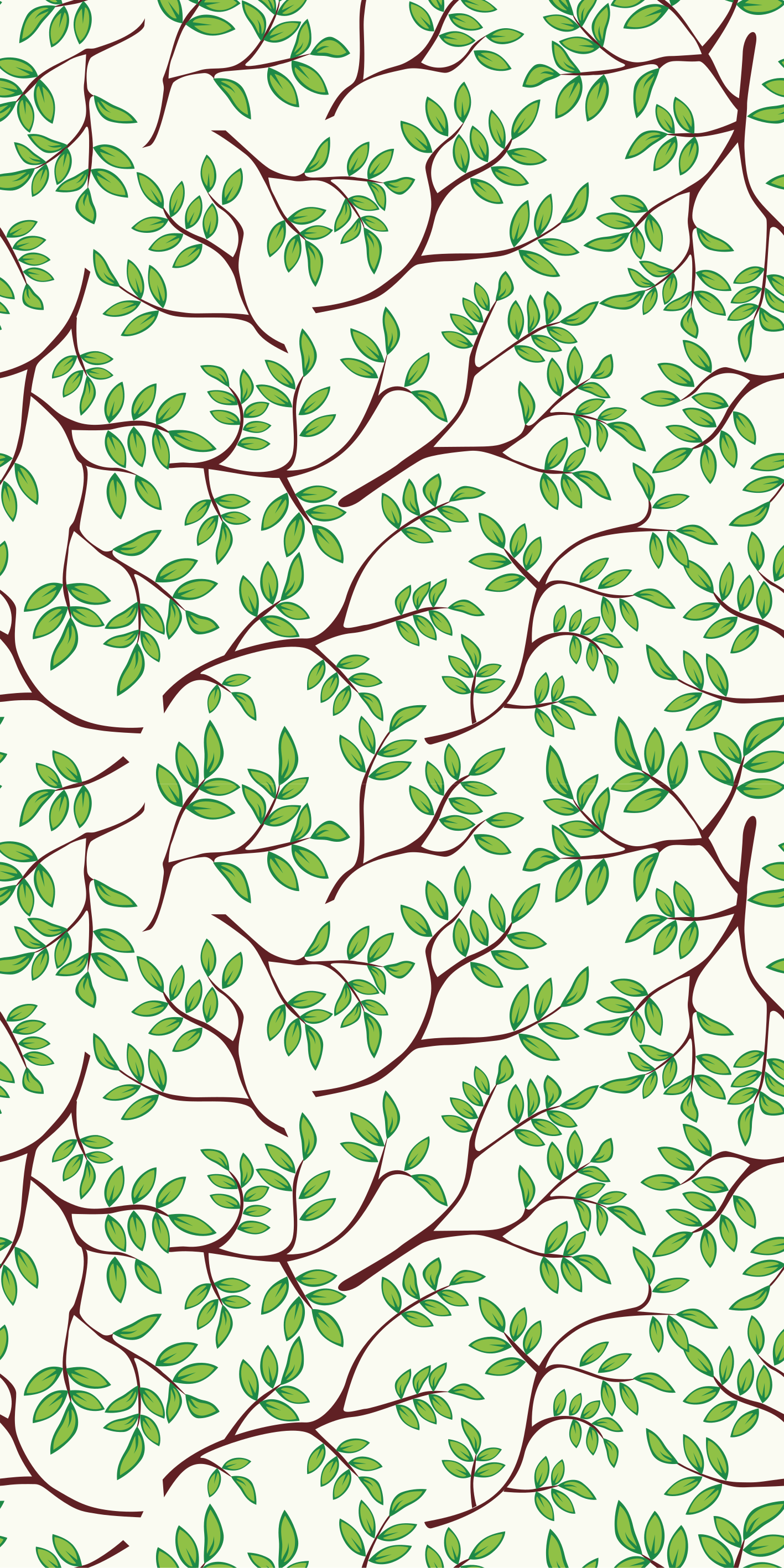 Poster plantes motif branches fines - TenStickers
