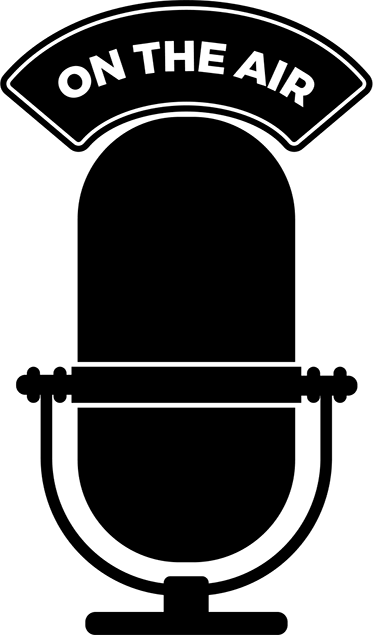 Poster vintage décoratif radio à l'antenne - TenStickers