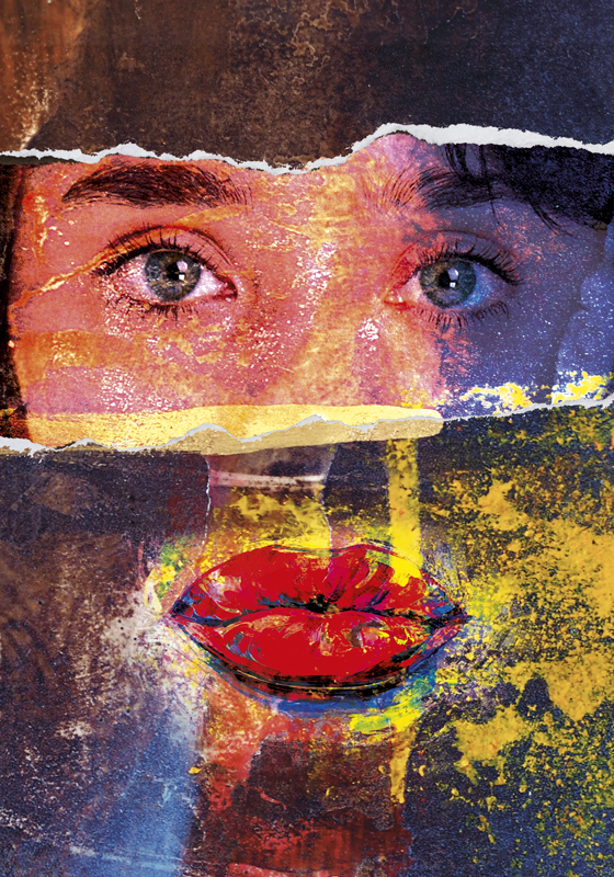 Poster art impression graffiti - TenStickers
