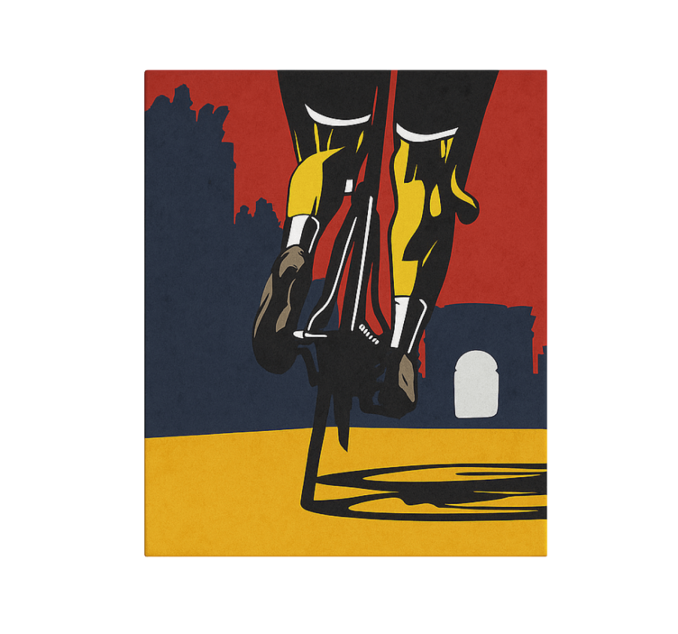 Tableau sports tais-toi, les jambes - TenStickers