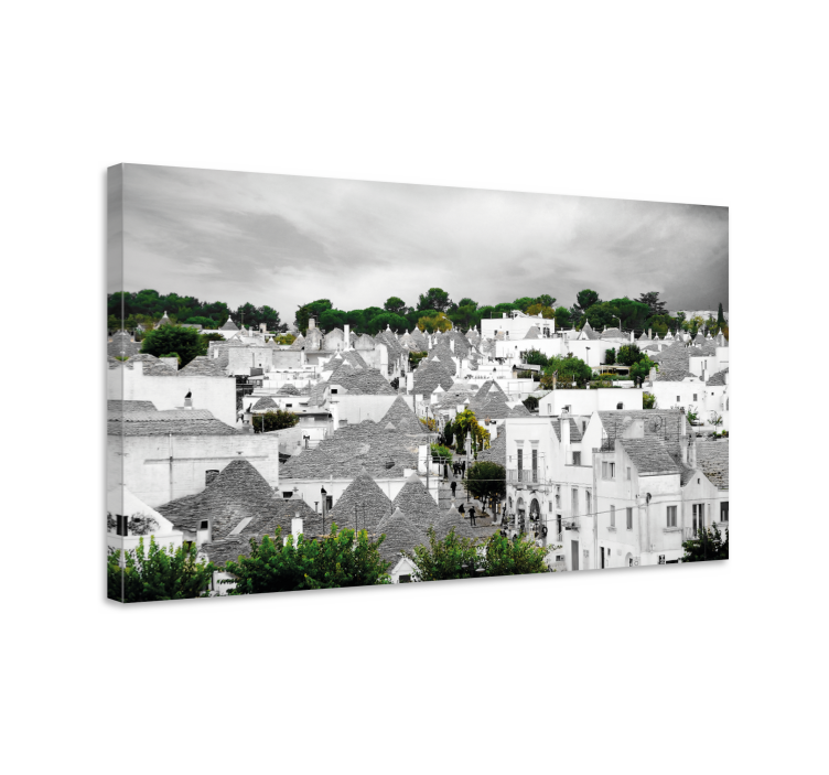 Tableau Alberobello trulli - TenStickers