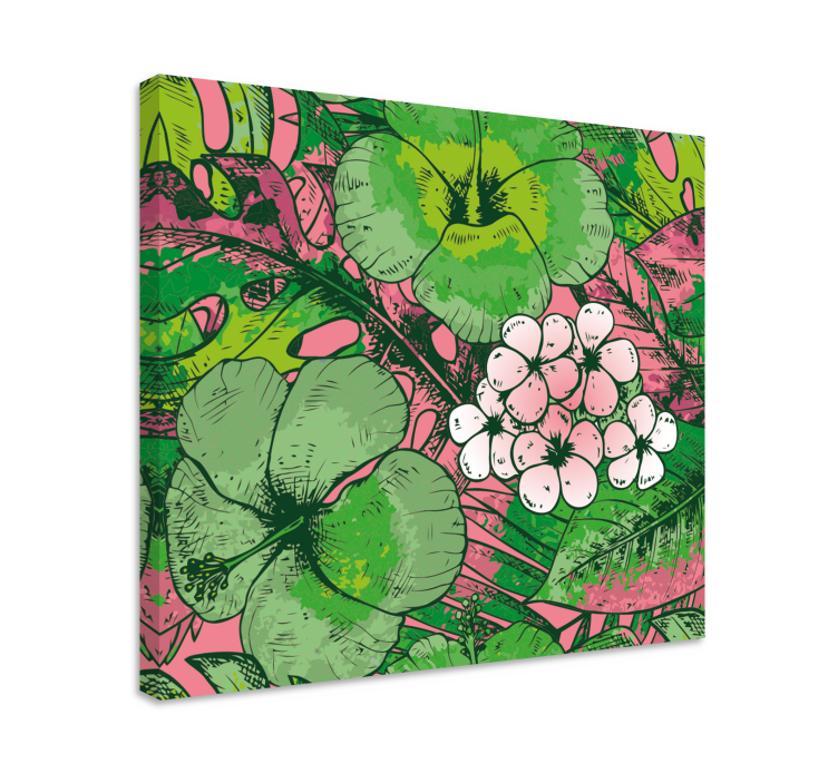 Tableau fleurs et plantes arrangement floral botanique - TenStickers