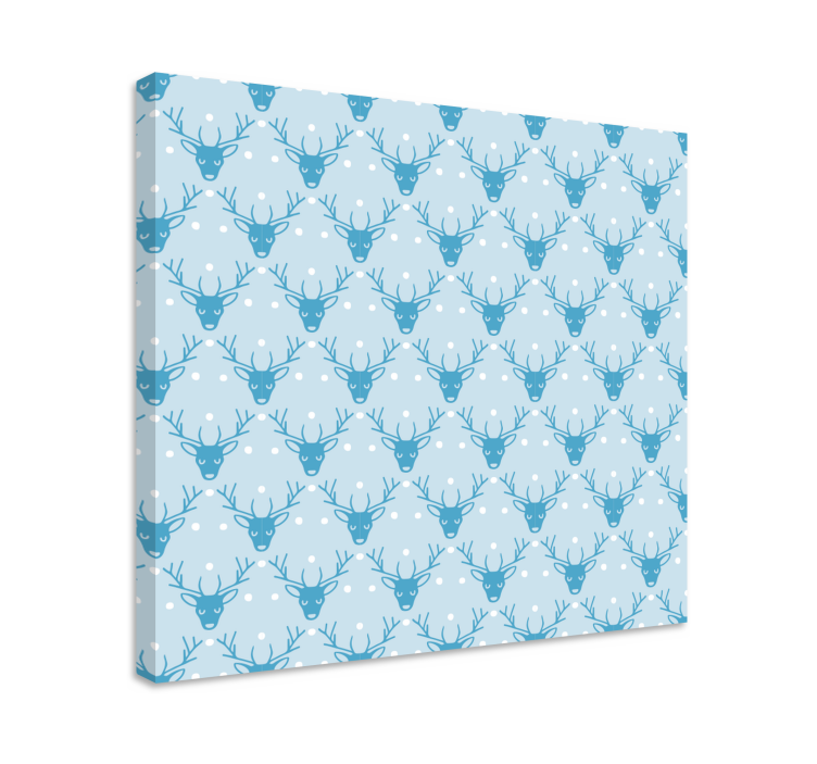 Tableau cerfs motif cerf d'hiver - TenStickers