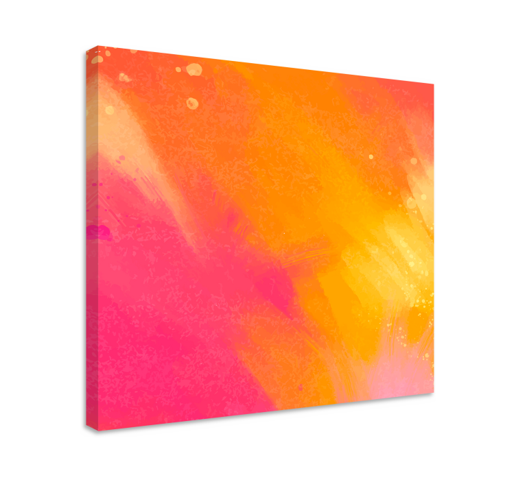 Tableau abstrait fusion de dégradés vibrants - TenStickers