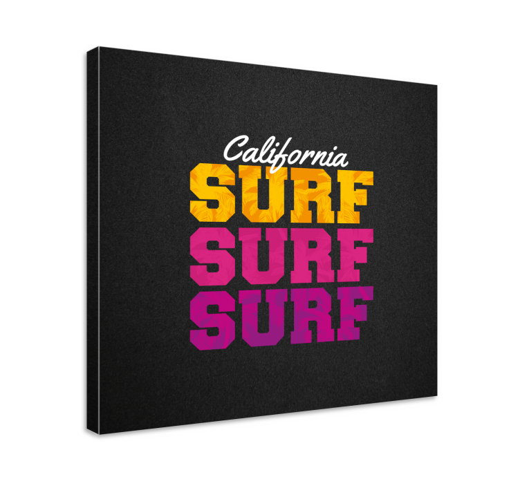 Tableau sports style surf de californie - TenStickers