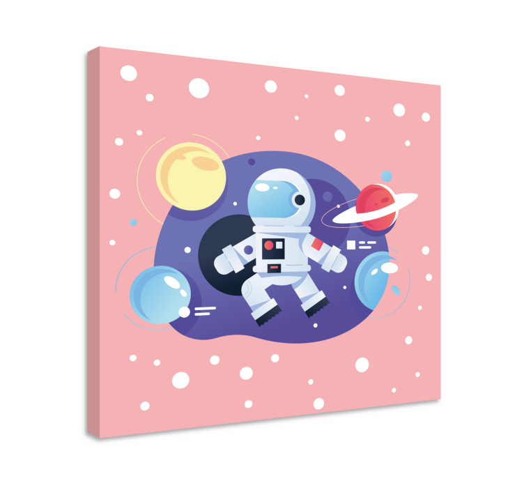 Cadre jeux vidéo explorateur d'aventure spatiale - TenStickers