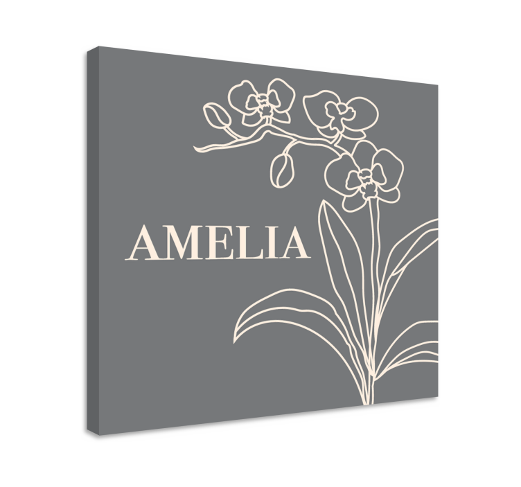 Tableau fleurs et plantes design floral élégant - TenStickers