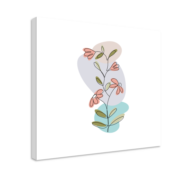 Tableau fleurs et plantes composition florale botanique - TenStickers
