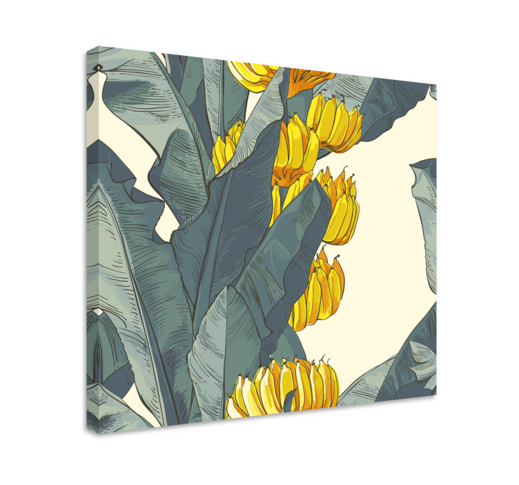 Tableau fleurs et plantes arrangement de fleurs tropicales - TenStickers