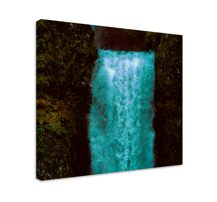 Tableau paysages cascade de chute d'eau majestueuse - TenStickers
