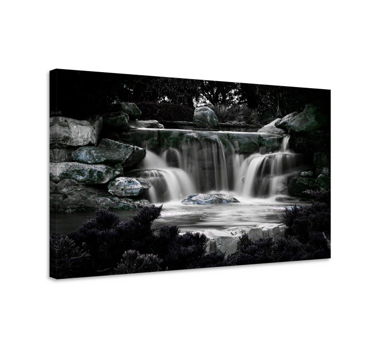 Tableau paysages chutes d'eau sereines - TenStickers