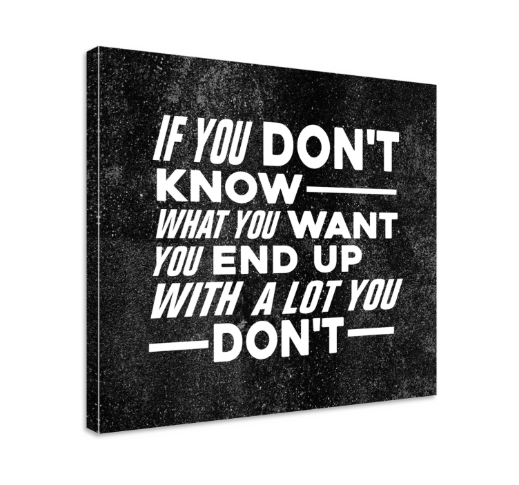 Tableau citation inspiration de vie motivante - TenStickers