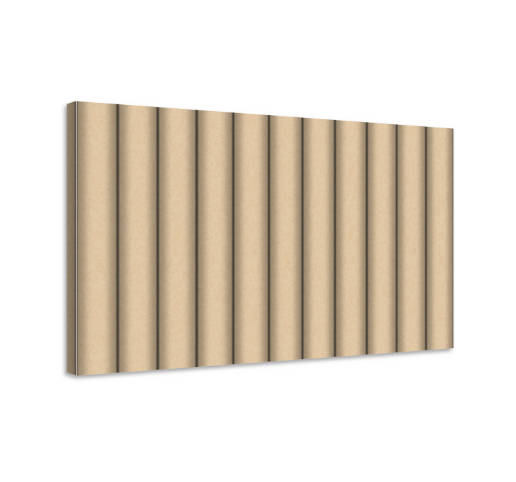 Tableau ornemental lignes verticales texturées - TenStickers