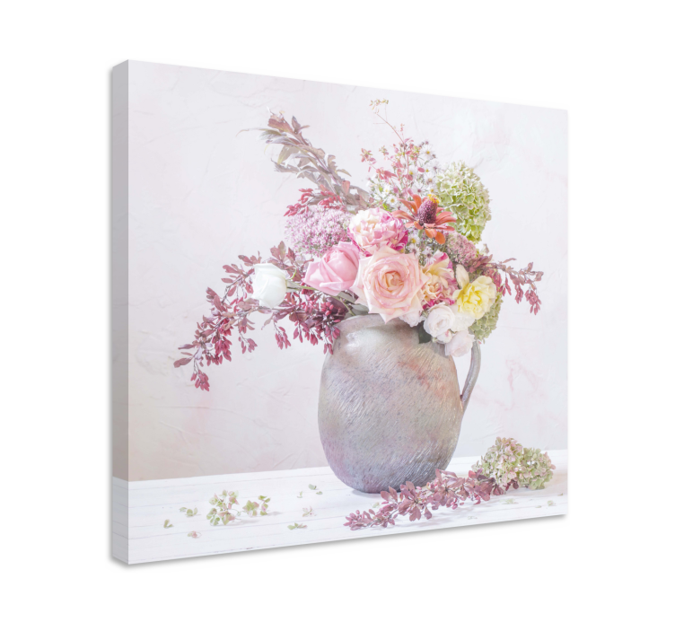 Tableau fleurs et plantes composition botanique grâce - TenStickers