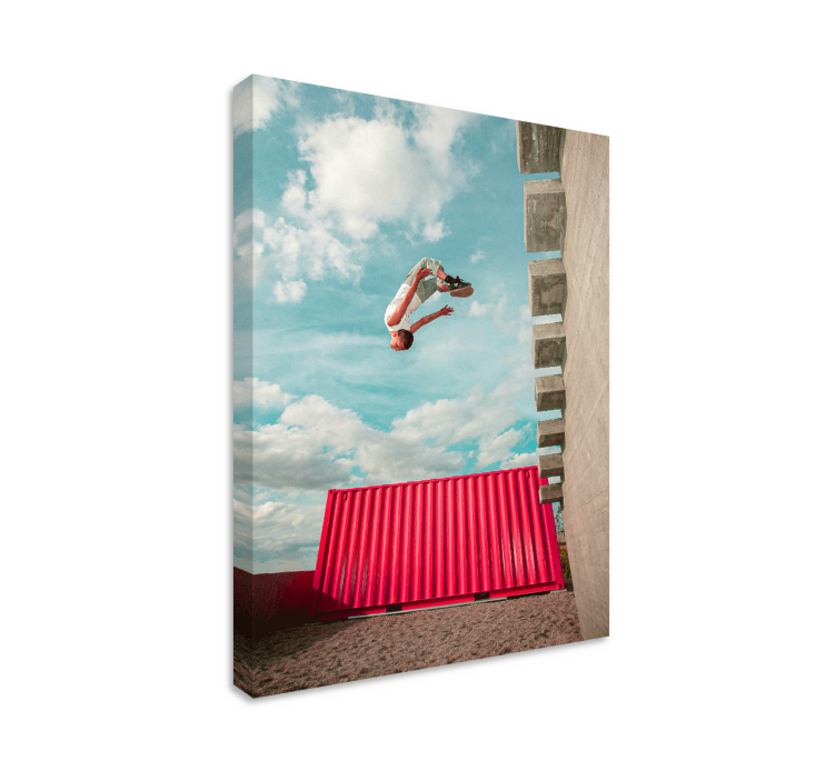 Tableau sports photo parkour - TenStickers