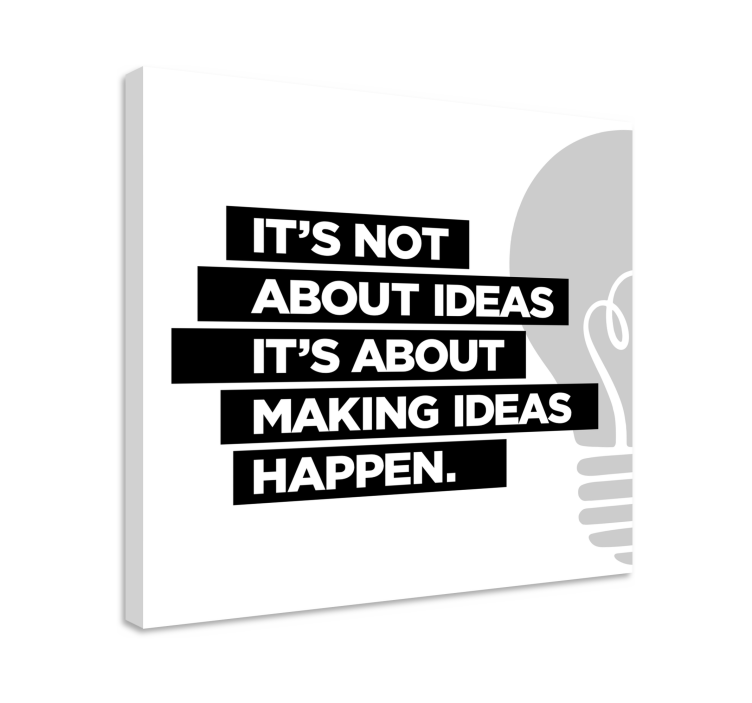 Tableau motivation créer des idées - TenStickers