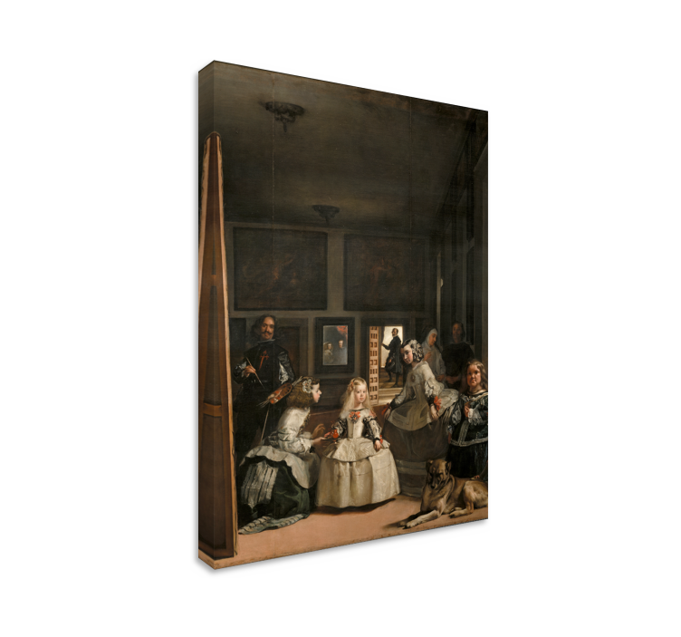 Tableau art "Les Ménines" de Diego Vélasquez - TenStickers