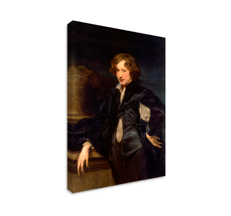 Tableau art Autoportrait de Van Dyck - TenStickers