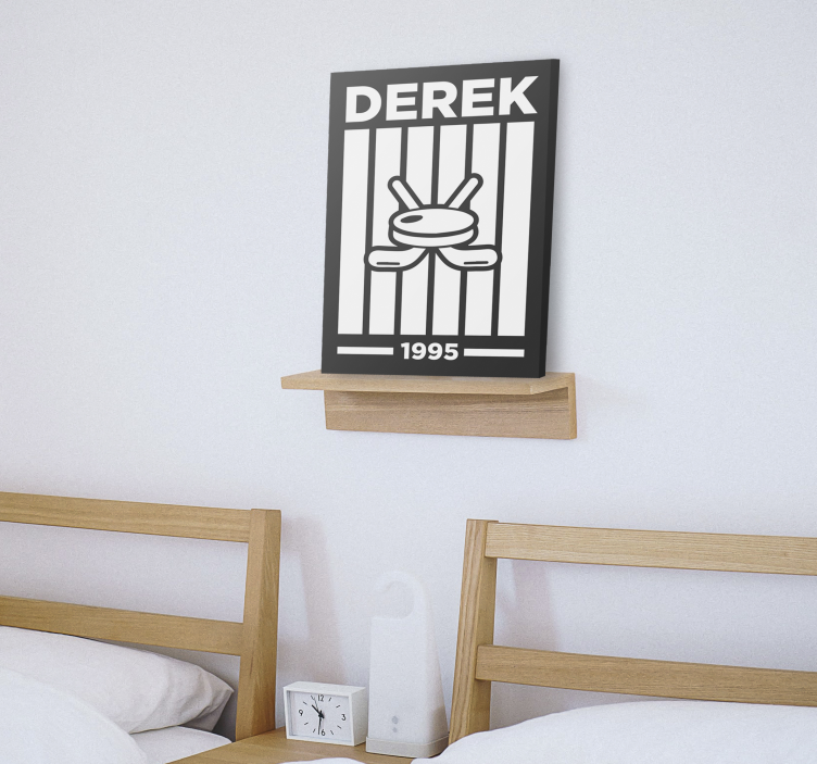 Tableau ados conception de hockey personnalisée - TenStickers