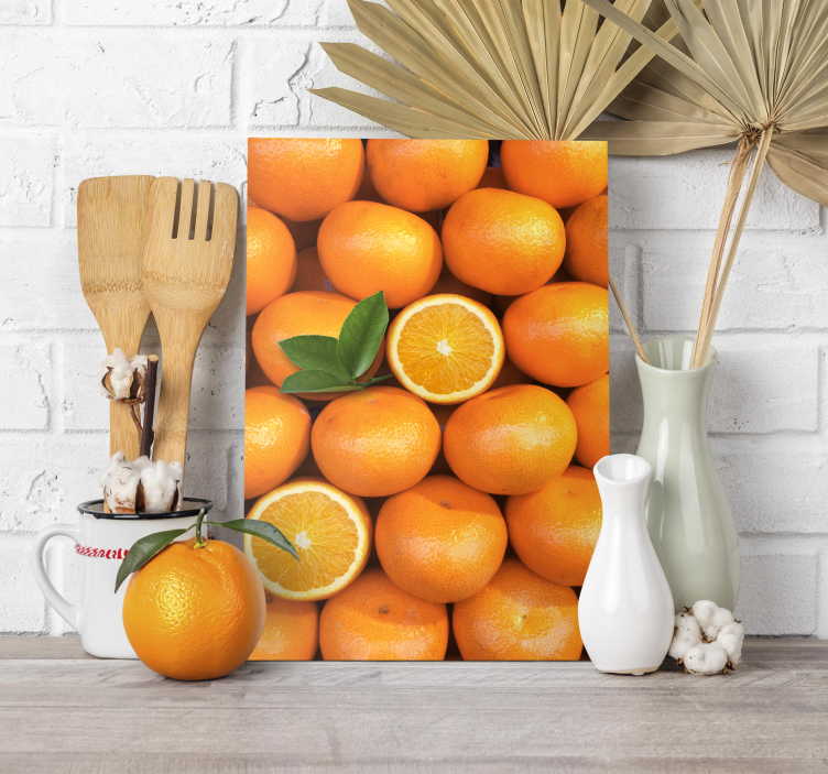 Tableau de fruits oranges - TenStickers