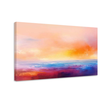 Tableau paysages coucher de soleil artistique - TenStickers