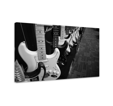 Tableau thème musique Guitarras electricas - TenStickers