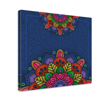 Tableau mandala motif mandala complexe - TenStickers