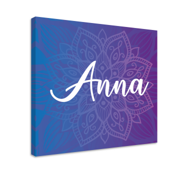Tableau bouddha design mandala personnalisé - TenStickers