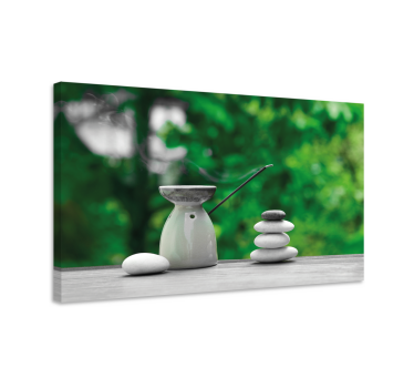 Tableau zen arrangement de pierres zen - TenStickers