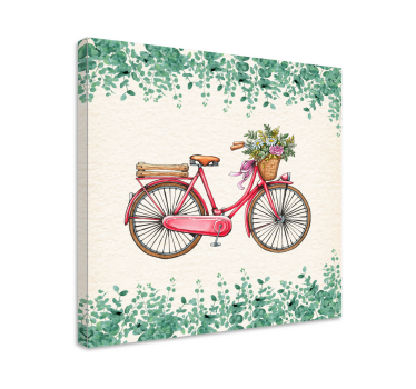 Tableau décoratif Vélo vintage rustique - TenStickers