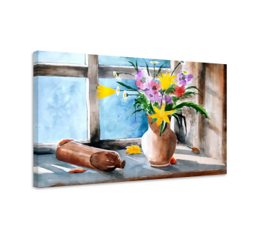 Tableau pour cuisine plantes vintage - TenStickers