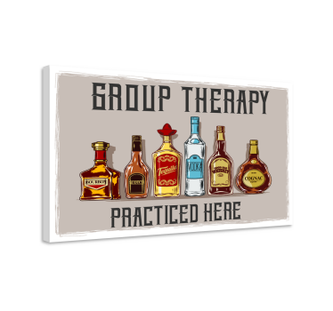 Tableau bar bouteilles de spiritueux - TenStickers
