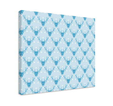 Tableau cerfs motif cerf d'hiver - TenStickers