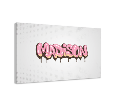 Tableau graffiti personnalisable pour les jeunes - TenStickers