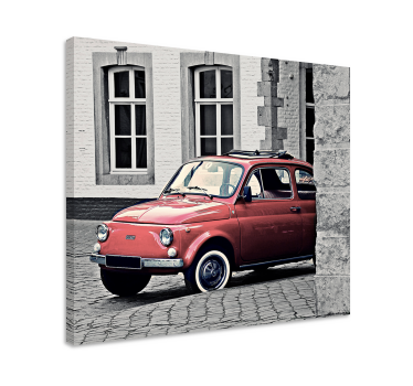 Tableau rétro Vintage ancien plat 500 - TenStickers