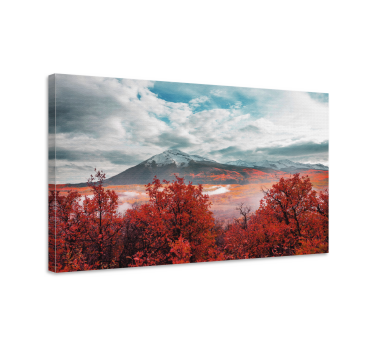 Tableau paysages vue majestueuse sur les montagnes - TenStickers