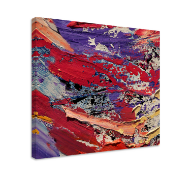 Tableau abstrait flux de couleurs dynamiques - TenStickers