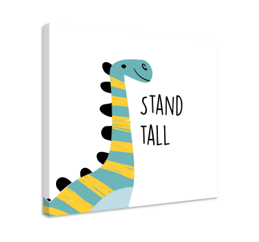 Tableau dinosaures dinosaure heureux - TenStickers