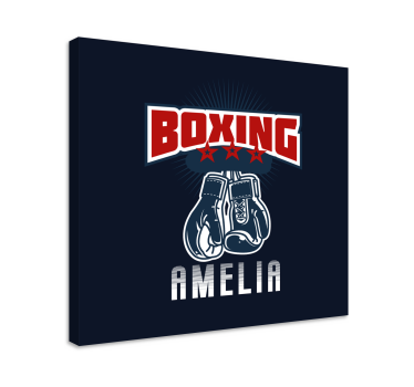 Tableau sports gant de boxe Écusson - TenStickers