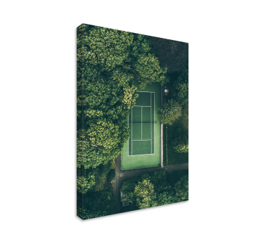 Tableau sports vue sur le court de tennis - TenStickers
