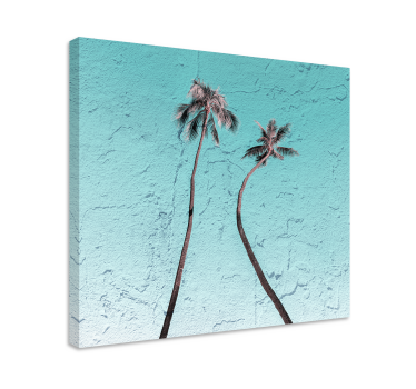 Tableau fleurs et plantes palmiers élégants - TenStickers