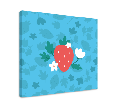 Tableau décoratif sticker de fleurs et - TenStickers